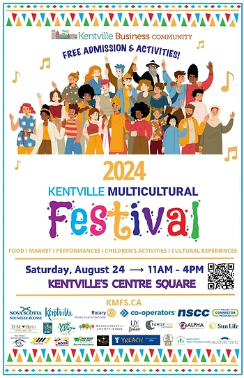 Poster for Kentville Multicultural Festival