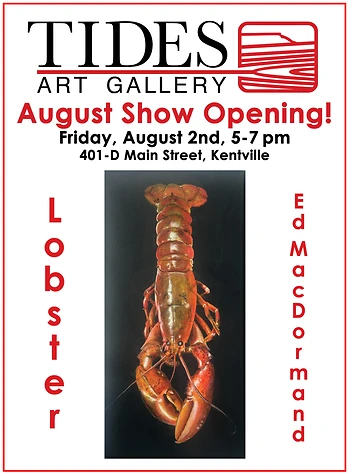 Poster for August Art Show Opening