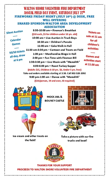 Poster for Walton Field Days