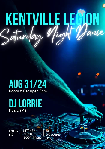 Poster for Dance with DJ Lorrie