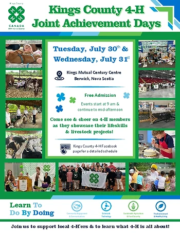 Poster for Kings County Joint Achievement Days