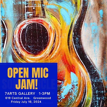 Poster for Open Mic Jam