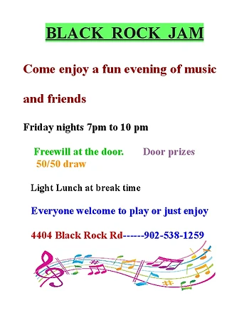 Poster for Black Rock Jam Session