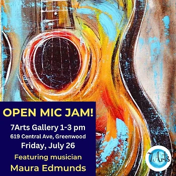 Poster for Open Mic Jam