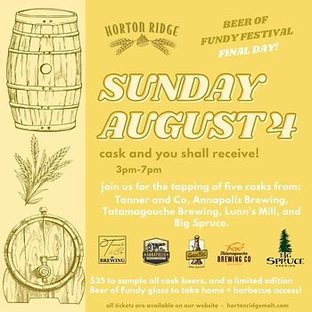 Poster for Cask Ale Party and BBQ