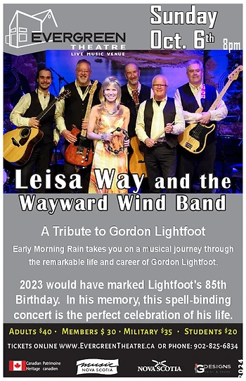 Poster for Lisa Way and the Wayward Wind Band