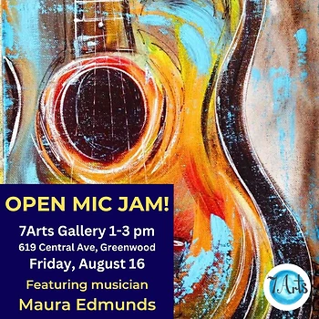 Poster for Open Mic Music Jam