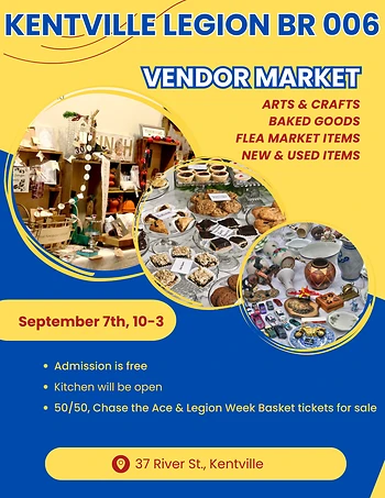 Poster for Vendor Sale