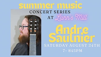 Poster for Patio Concert with Andre Saulnier
