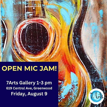 Poster for Open Mic Music Jam