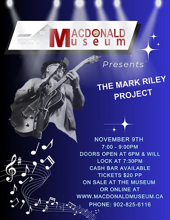 Poster for The Mark Riley Project