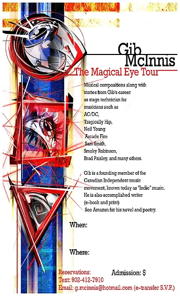 Poster for Open Mic Tan Coffee Wolfville