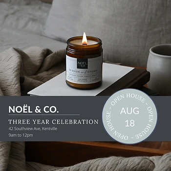Poster for Noel & Co. Open House
