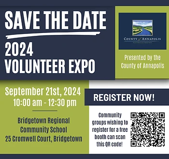 Poster for Annapolis County Volunteer Expo