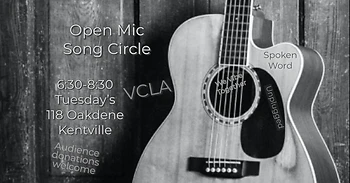 Poster for Song Circle Open Mic