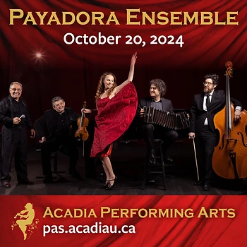 Poster for Payadora Tango Ensemble