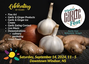 Poster for Windsor Garlic Festival