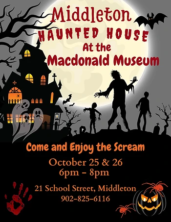 Poster for Middleton Haunted House