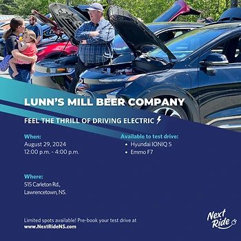 Poster for Electric Vehicle Test Drives