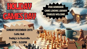 Poster for KTABS Holiday Games Day