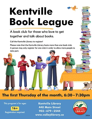 Poster for Kentville Book League