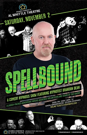 Poster for Spellbound ~ Comedy Hypnosis Show