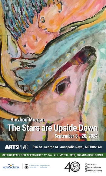 Poster for Opening / The Stars are Upside Down, Siovhon Morgan