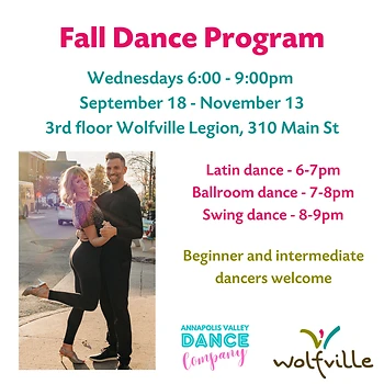Poster for All levels Dance Program