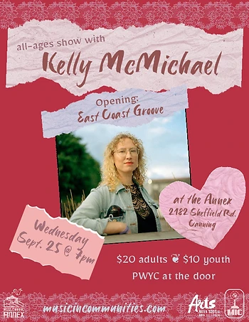 Poster for Kelly McMichael and East Coast Groove