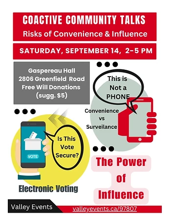 Poster for Coactive Community Talks