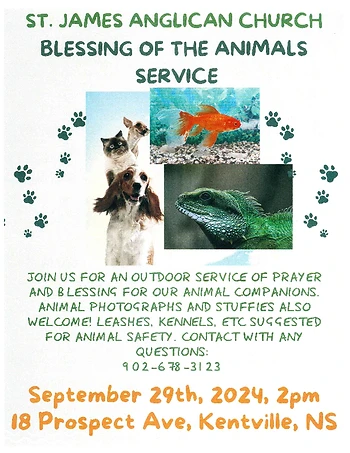 Poster for Blessing of the Animals