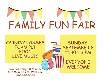 Poster for Family Fun Fair