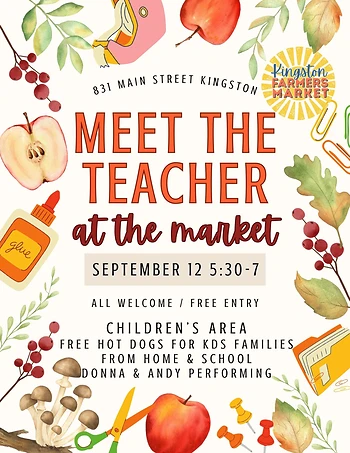 Poster for Kingston Farmers Market