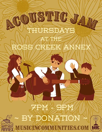 Poster for Acoustic Jam Session