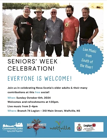 Poster for Seniors' Week Celebration