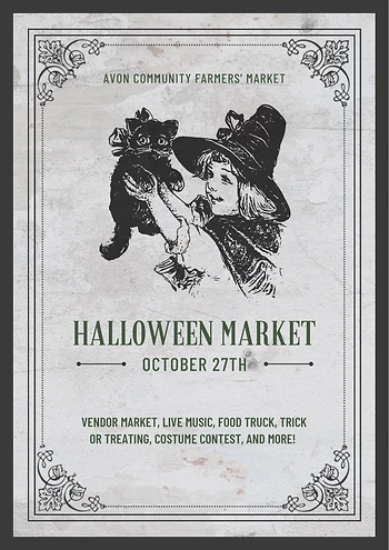 Poster for Haunted Harvest Market