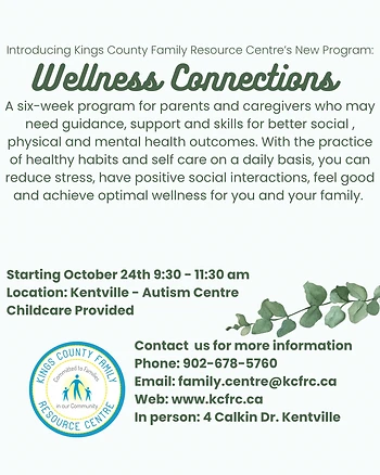Poster for Wellness Connections
