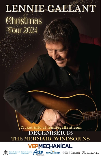 Poster for Lennie Gallant - Christmas Tour