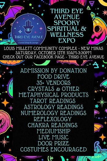 Poster for Third Eye Avenue Spooky Spiritual & Wellness Expo