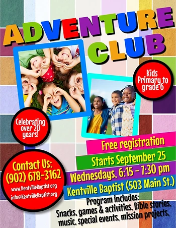 Poster for Adventure Club