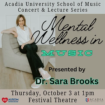 Poster for AUSOM Series - Dr. Sara Brooks