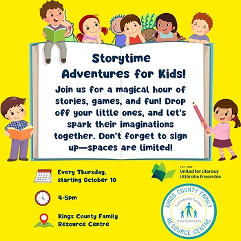 Poster for Storytime Adventures for Kids