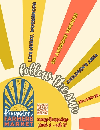 Poster for Kingston Farmers Market