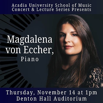 Poster for AUSOM Series - Magdalena von Eccher