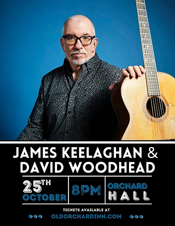 Poster for James Keelaghan & David Woodhead