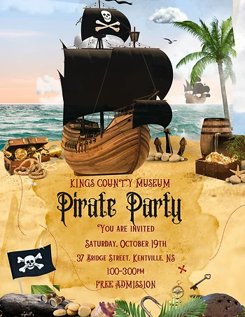 Poster for Pirates Party