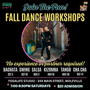 Poster for Bachata Dance Workshop