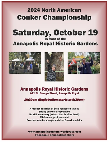Poster for North American Conker Championship