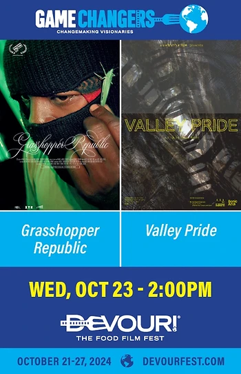 Poster for Devour! Grasshopper Republic w.Valley Pride