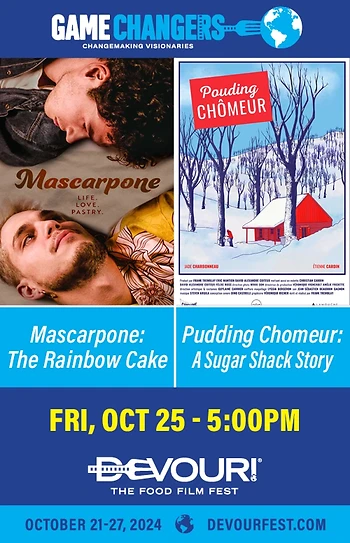 Poster for Devour! Mascarpone: The Rainbow Cake